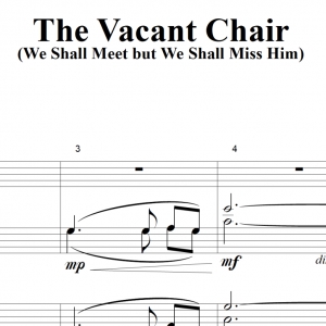 The Vacant Chair - for Concert Band