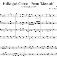 Hallelujah Chorus - String Ensemble