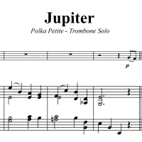 Jupiter - Petite Polka - Trombone/Baritone Solo with Piano