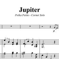 Jupiter - Petite Polka - Trumpet/Cornet Solo with Piano