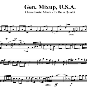 General Mixup, U.S.A. - Patriotic Medley for Brass Quintet